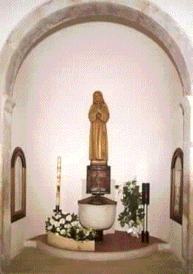 Baptismal Font in Church